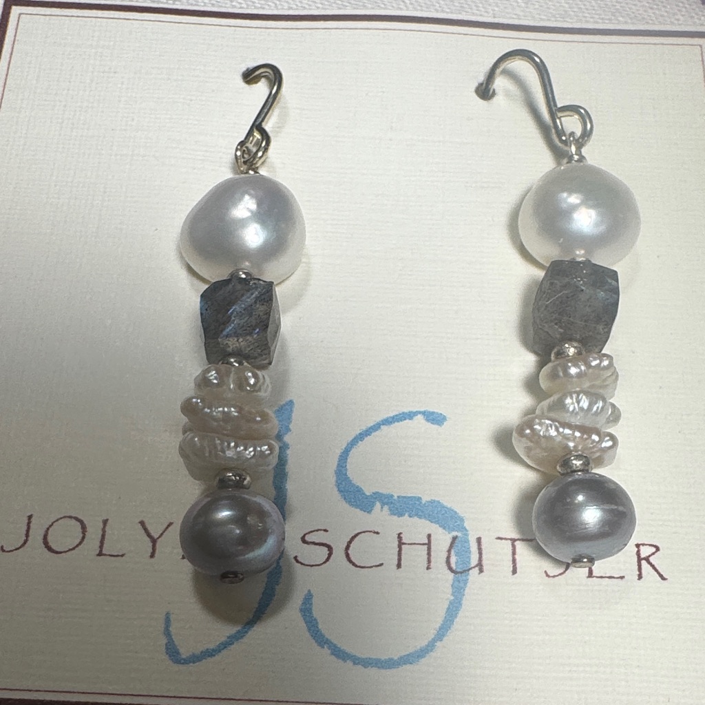 Sundance Silver And White Pearl Earrings 99$